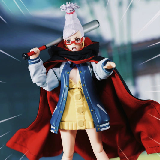 Replacement Cape for 1/12 Action Figure, Soft Goods Cloak for Seiko Dandadan