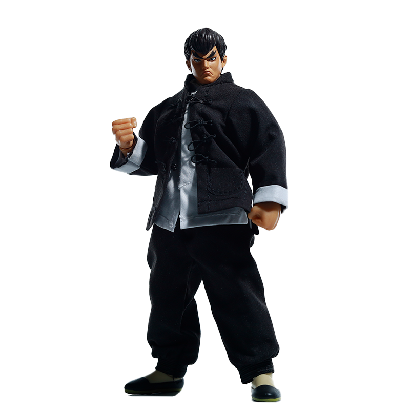Replacement Cloth Set for 1/12 Action Figure, Soft Goods Outfit for Fei Long Street Fighter II