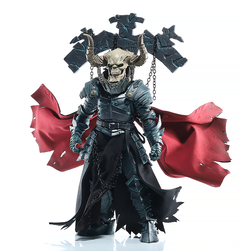 Replacement Cape for 6.5 Inch Action Figure, Soft Goods Cloak for Demon Figure