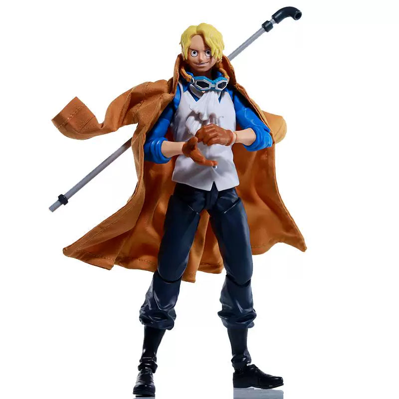 Replacement Coat for 1/12 Action Figure, Soft Goods Cloak for Sabo One Piece