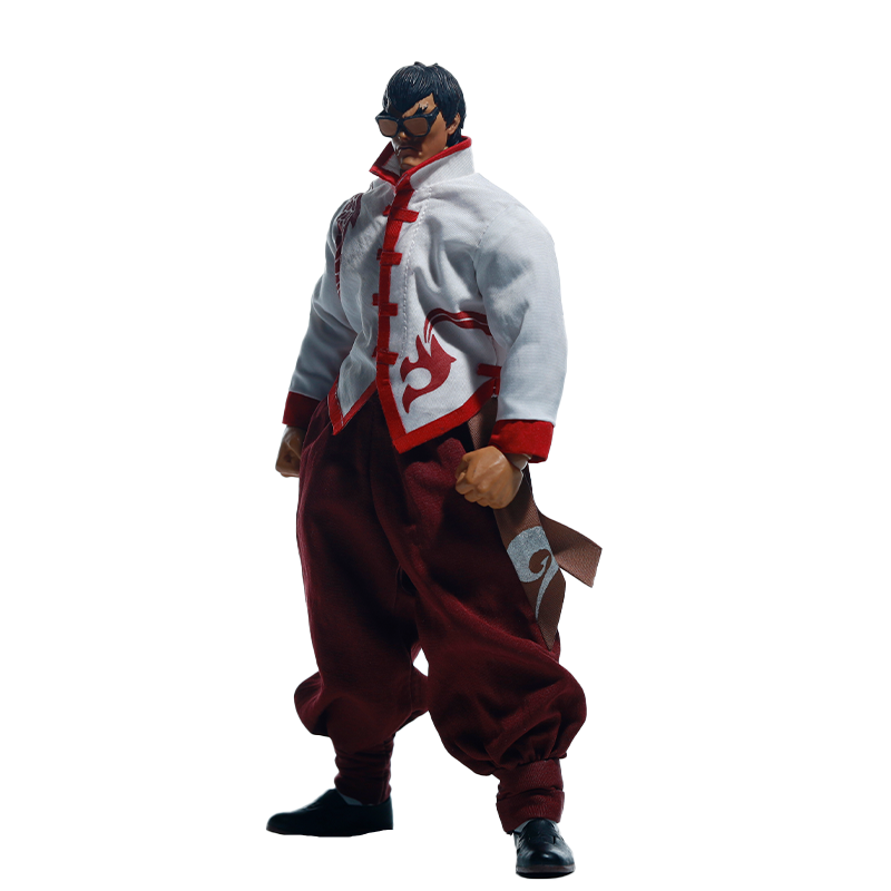Replacement Accessory Set for 1/12 Action Figure, Soft Goods Costume for Street Fighter II Figure