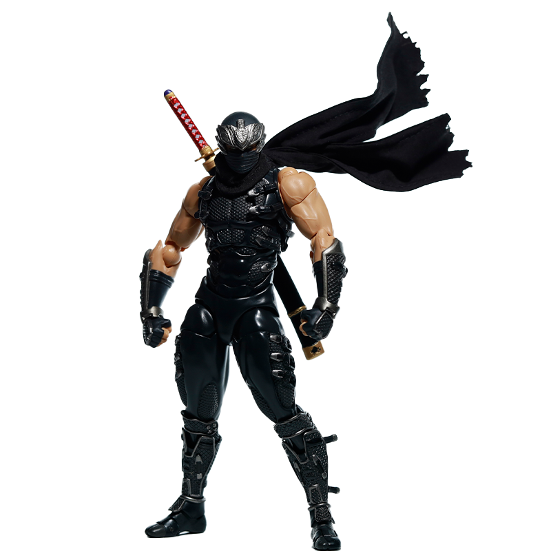 Replacement Scarf for 1/12 Action Figure, Soft Goods Cloth Scarf for Ryu Hayabusa Ninja Gaiden 2