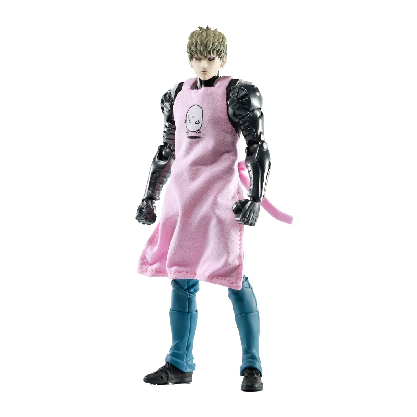 Replacement Cloth Top for 1/12 Action Figure, Soft Goods Hoodie for Genos One-Punch Man