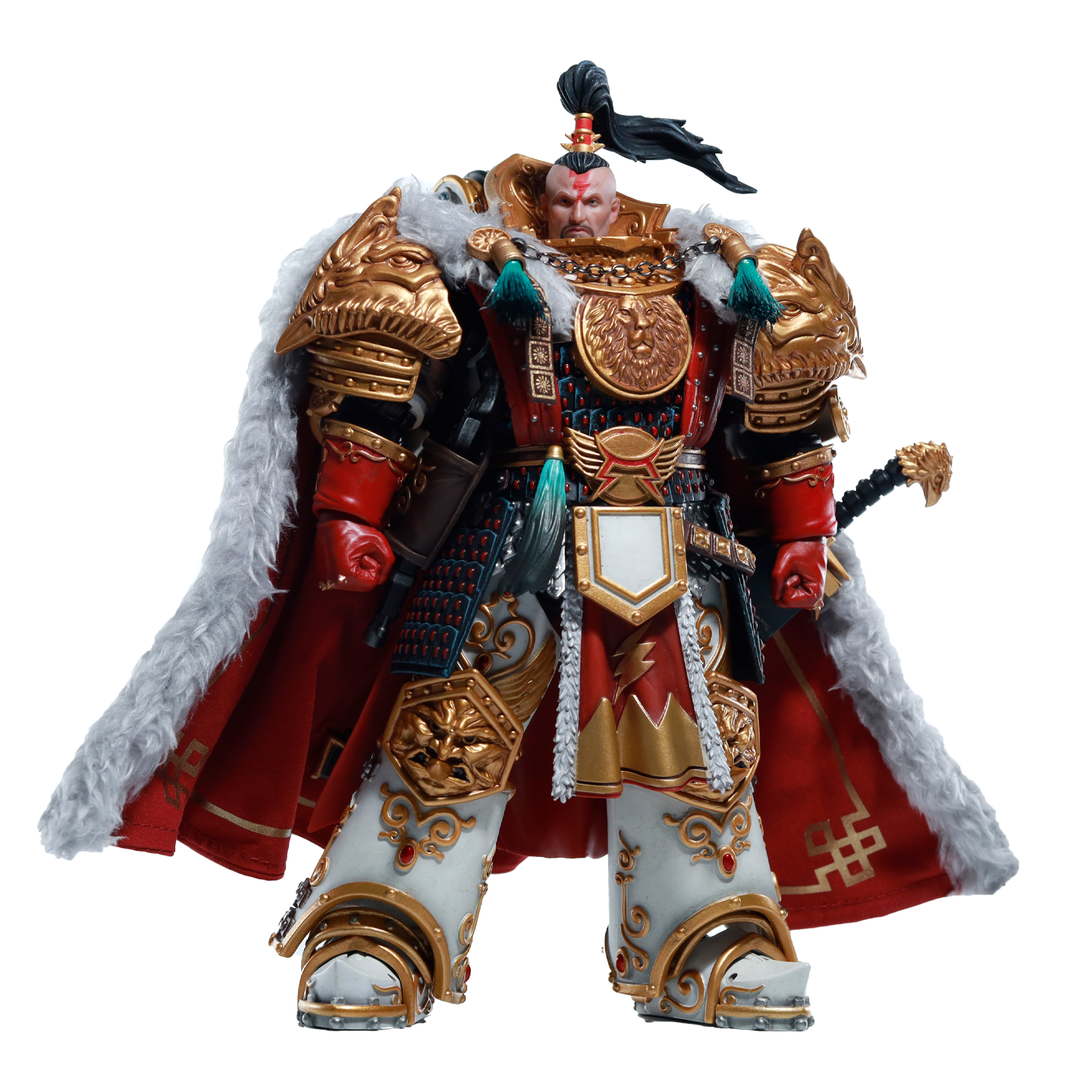 Replacement Cape for 1/18 Action Figure, Custom Cloak for Jaghatai Khan White Scars
