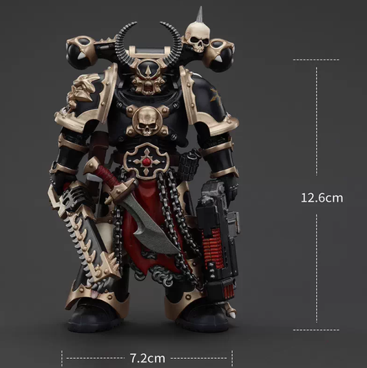 Chaos Space Marines Black Legion Chosen with Combi-melta and chainsword