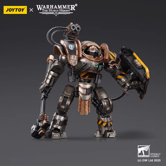 Pre-order Iron Warriors Iron Circle Domitar-Ferrum Class Battle-automata with Karceri Battle Shield and Graviton Crusher