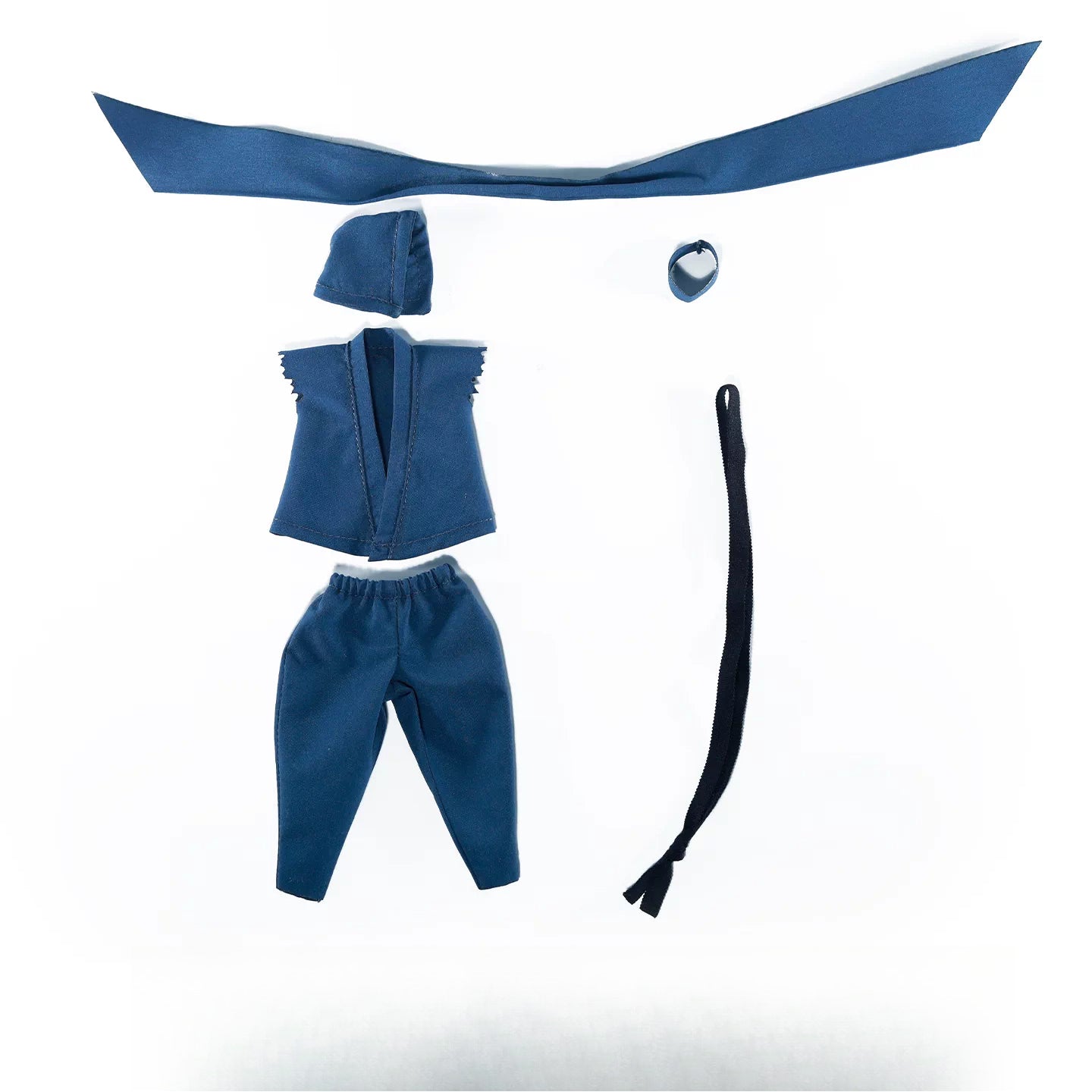 Replacement Cape for 1/12 Action Figure, Soft Goods Cloak for Ryu Hayabusa Ninja Gaiden 2 Red