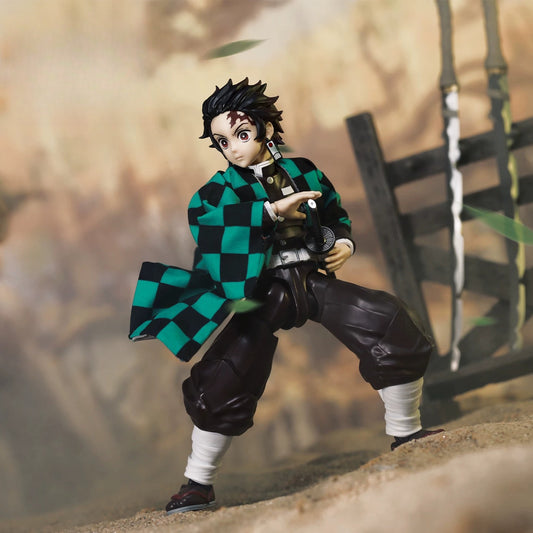 Replacement Haori for 1/12 Action Figure, Soft Goods Cloak for Tanjiro Kamado Demon Slayer