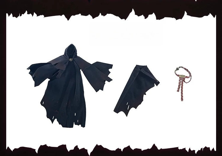 Replacement Cape for 1/12 Action Figure, Soft Goods Cloak for Death Lord Figure