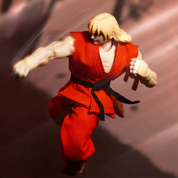 Replacement Cloth Set for 1/12 Action Figure, Soft Goods Outfit for Ryu Ken Street Fighter Alpha 3