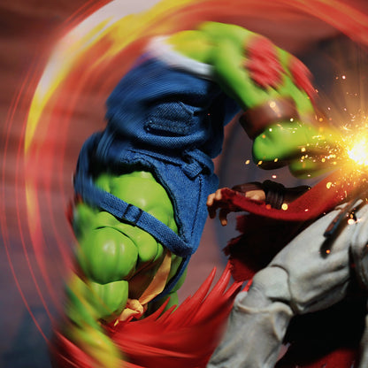 Replacement Cape for 1/12 Action Figure, Soft Goods Cloak for Blanka Street Fighter 6