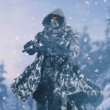 Replacement Camo Coat Set for 1/12 Action Figure, Tactical Jacket for 6.7 Inch Figure