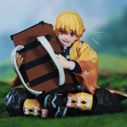 Replacement Haori for 1/12 Action Figure, Soft Goods Cloak for Zenitsu Agatsuma Demon Slayer