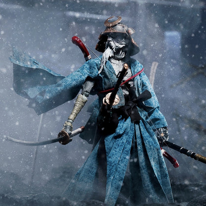 Replacement Ronin Outfit for 1/12 Action Figure, Soft Goods Samurai Costume for Kensai the Nameless One