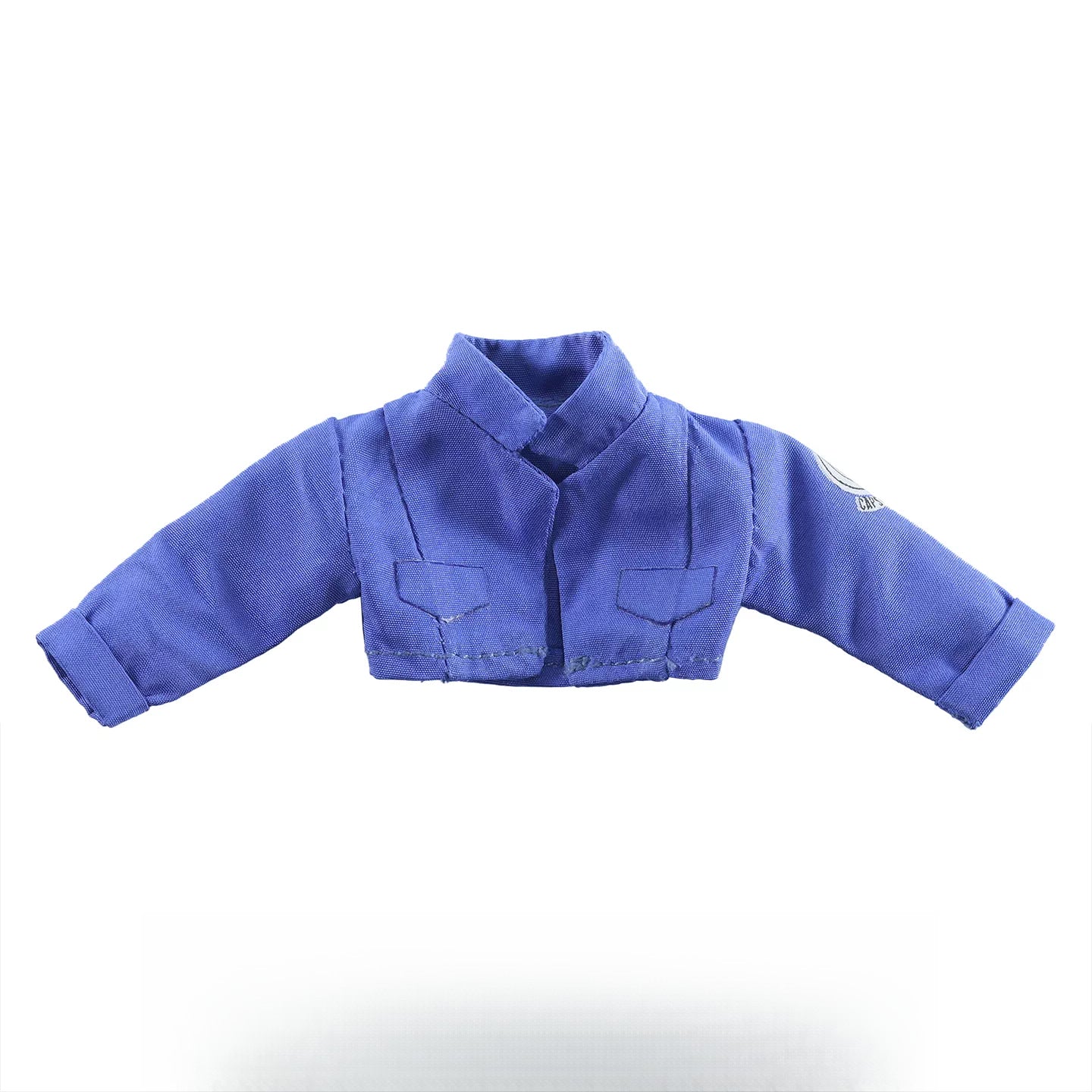 Replacement Soft Goods Jacket for 1/12 Action Figure, Trunks Denim Outfit for Dragon Ball Z