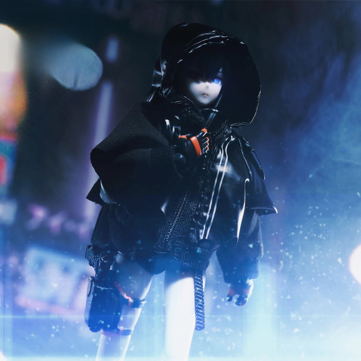 Replacement Cloth Set for 1/12 Action Figure, Soft Goods Outfit for Black Rock Shooter 6 Inch