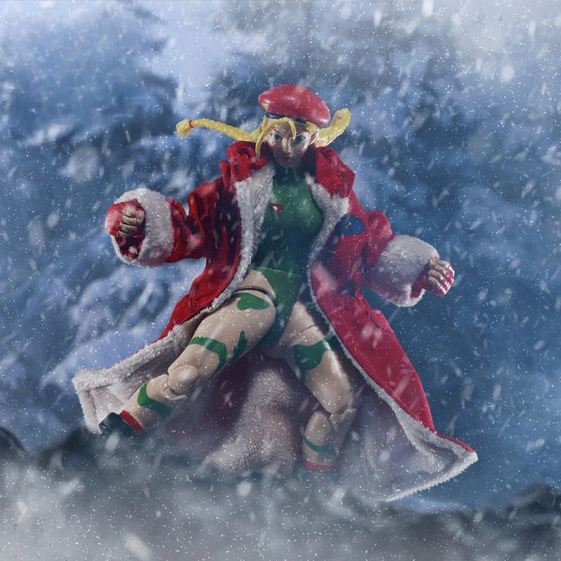 Replacement Red Jacket for 1/12 Action Figure, Soft Goods Coat for Cammy Street Fighter II