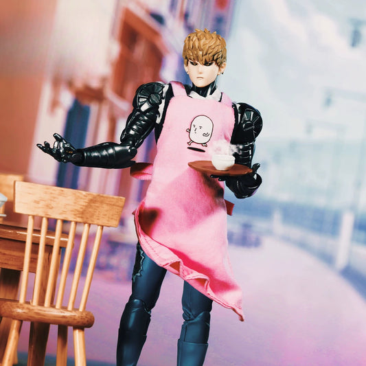 Replacement Cloth Top for 1/12 Action Figure, Soft Goods Hoodie for Genos One-Punch Man