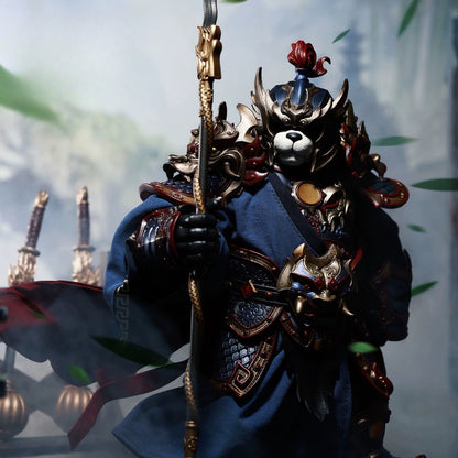 Replacement Cape Set for 7 Inch Action Figure, Chinese Style Cloak for Panda General Wu Qinglong