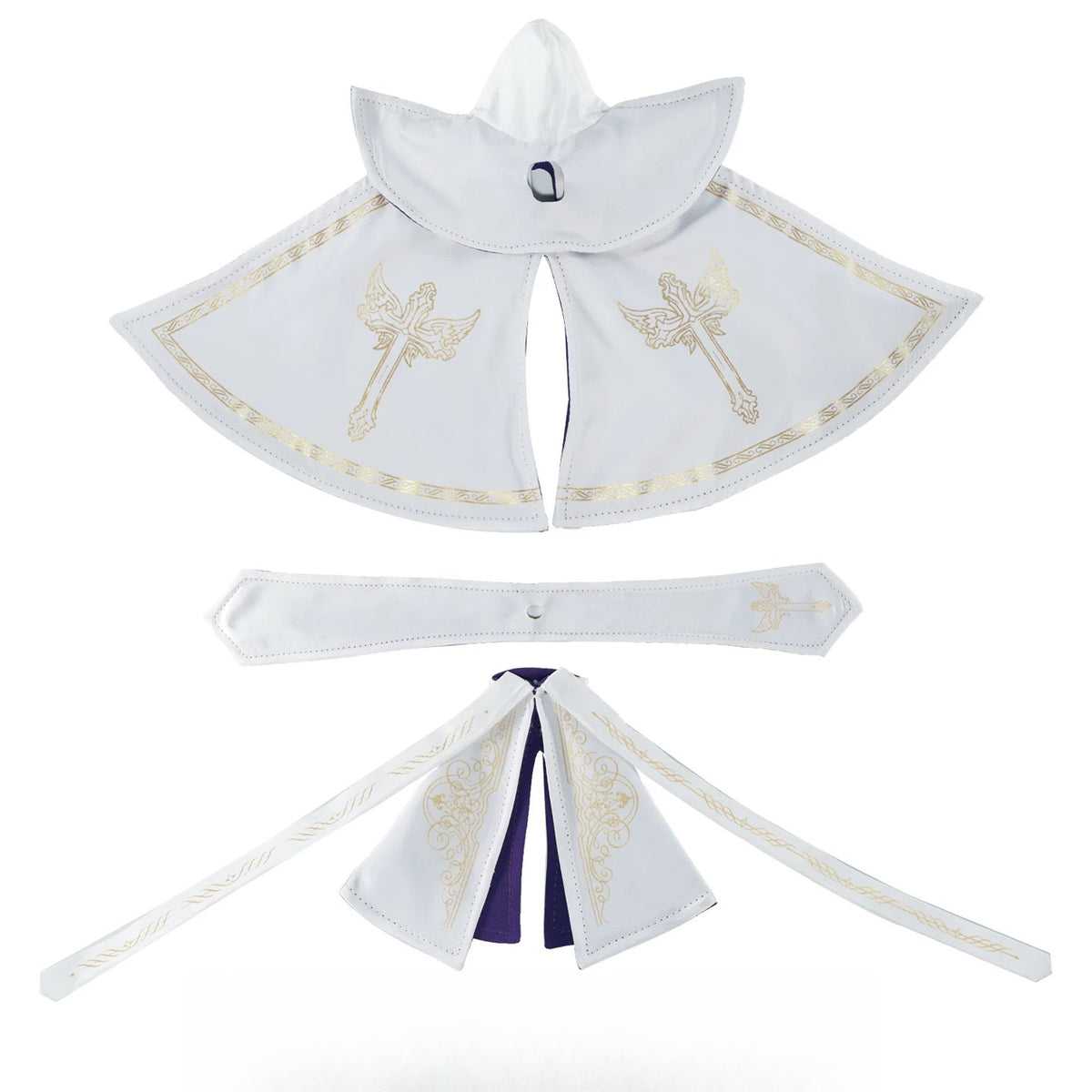 Replacement Cape for 1/12 Action Figure, Soft Goods Cloak for Gadriel Angel Warrior