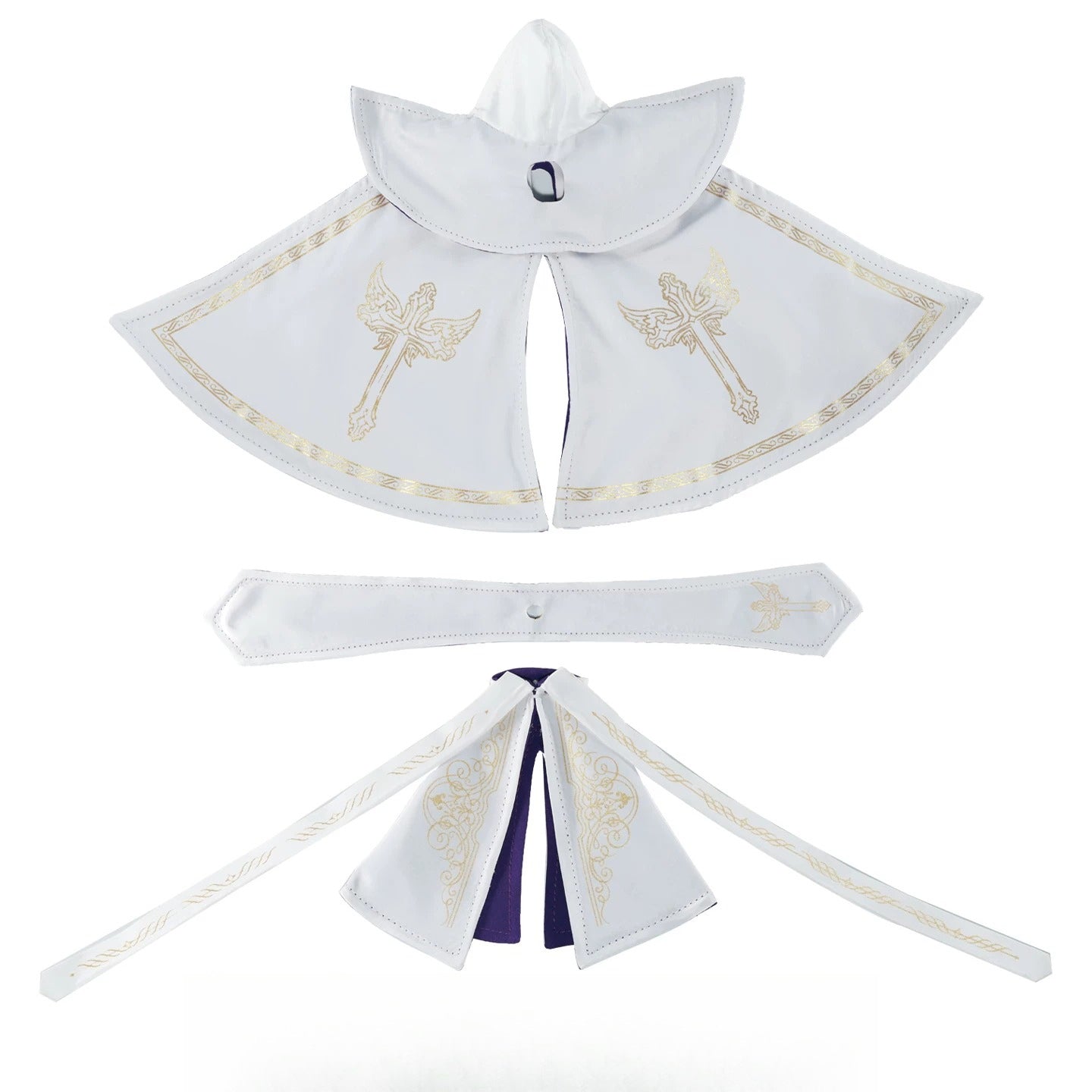 Replacement Cape for 1/12 Action Figure, Soft Goods Cloak for Gadriel Angel Warrior