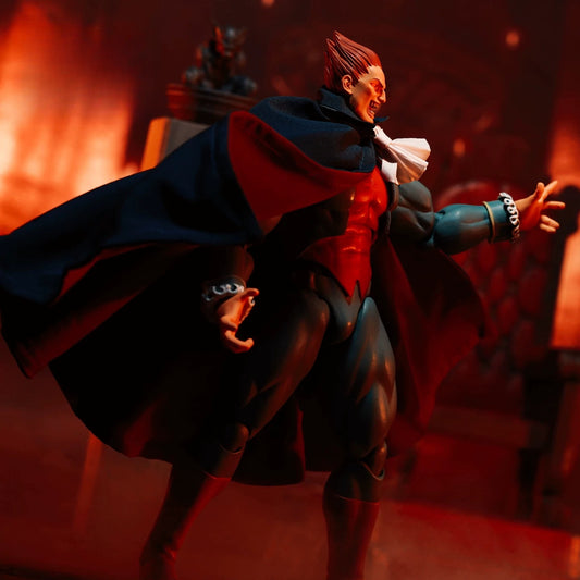 Replacement Cape for 1/12 Action Figure, Soft Goods Cloak for Demitri Maximoff Darkstalkers