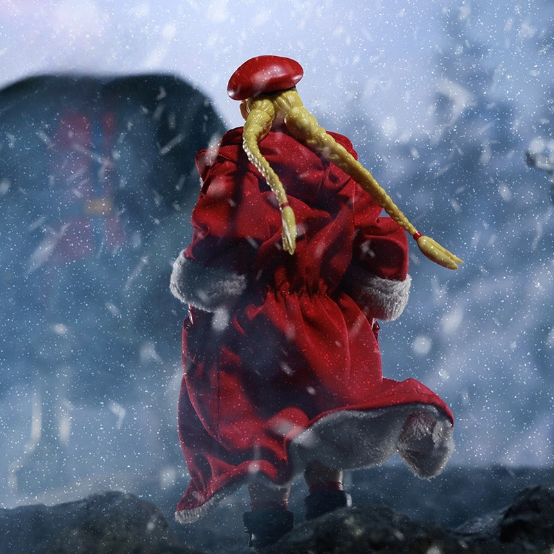 Replacement Red Jacket for 1/12 Action Figure, Soft Goods Coat for Cammy Street Fighter II