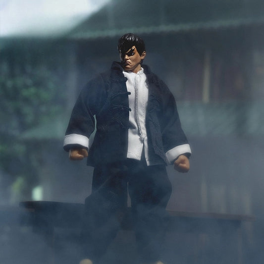 Replacement Cloth Set for 1/12 Action Figure, Soft Goods Outfit for Fei Long Street Fighter II