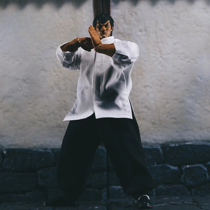 Replacement Cloth Set for 1/12 Action Figure, Soft Goods Outfit for Fei Long Street Fighter II
