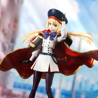 Replacement Cape for 1/12 Action Figure, Soft Goods Cloak for Artoria Caster Fate/Grand Order