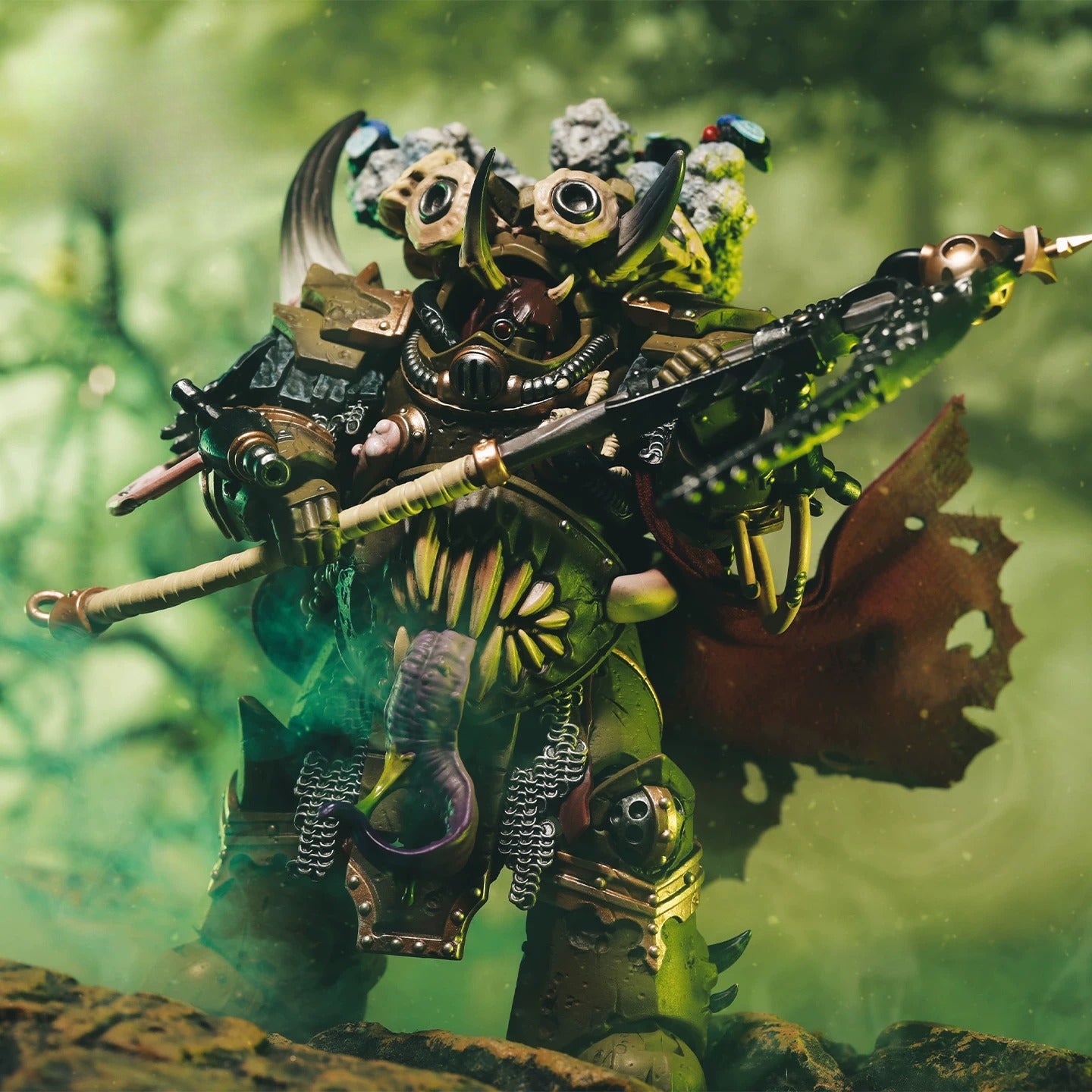 Replacement Cape for 1/18 Action Figure, Soft Goods Cloak for Death Guard Plague Marine