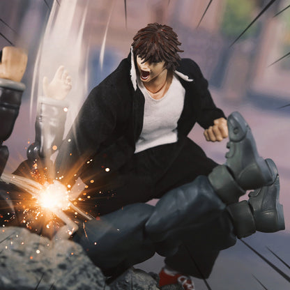 Replacement School Uniform Set for 1/12 Action Figure, Soft Goods Outfit for Baki Hanma
