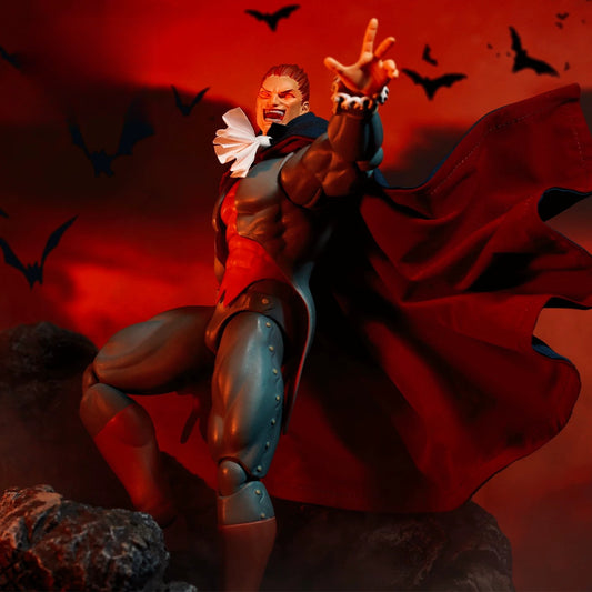 Replacement Cape for 1/12 Action Figure, Soft Goods Cloak for Demitri Maximoff Darkstalkers