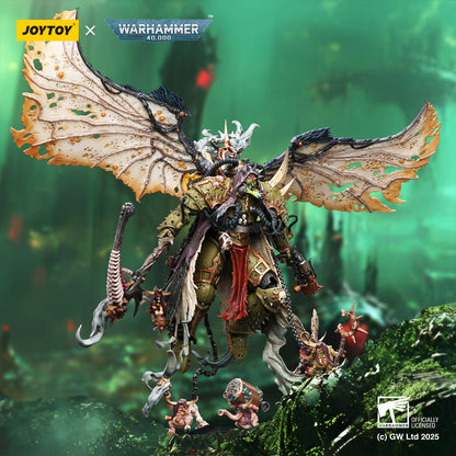 Pre-order Mortarion， Daemon Primarch of Nurgle with Ancient weapons‘The Lantern' and ‘Silence'