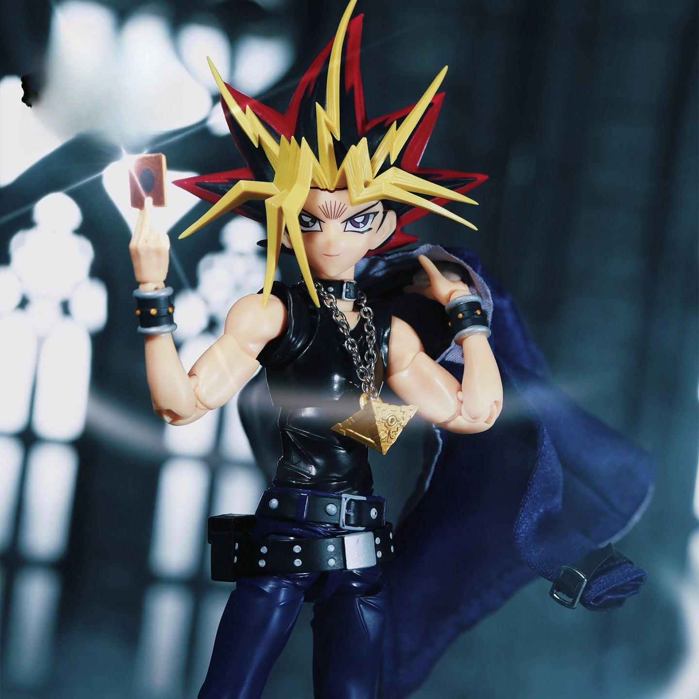 Replacement Cape for 1/12 Action Figure, Soft Goods Cloak for Yami Yugi 6.3 Inch Figure