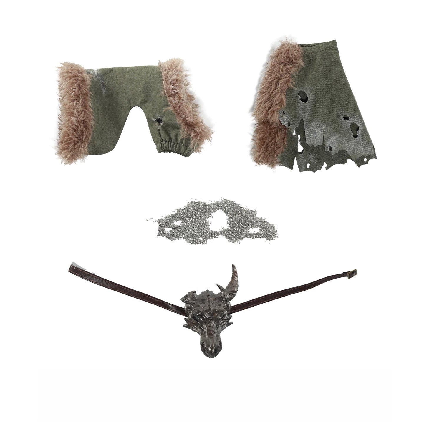 Replacement Cape for 1/12 Action Figure, Soft Goods Cloak for Skeleton Knight