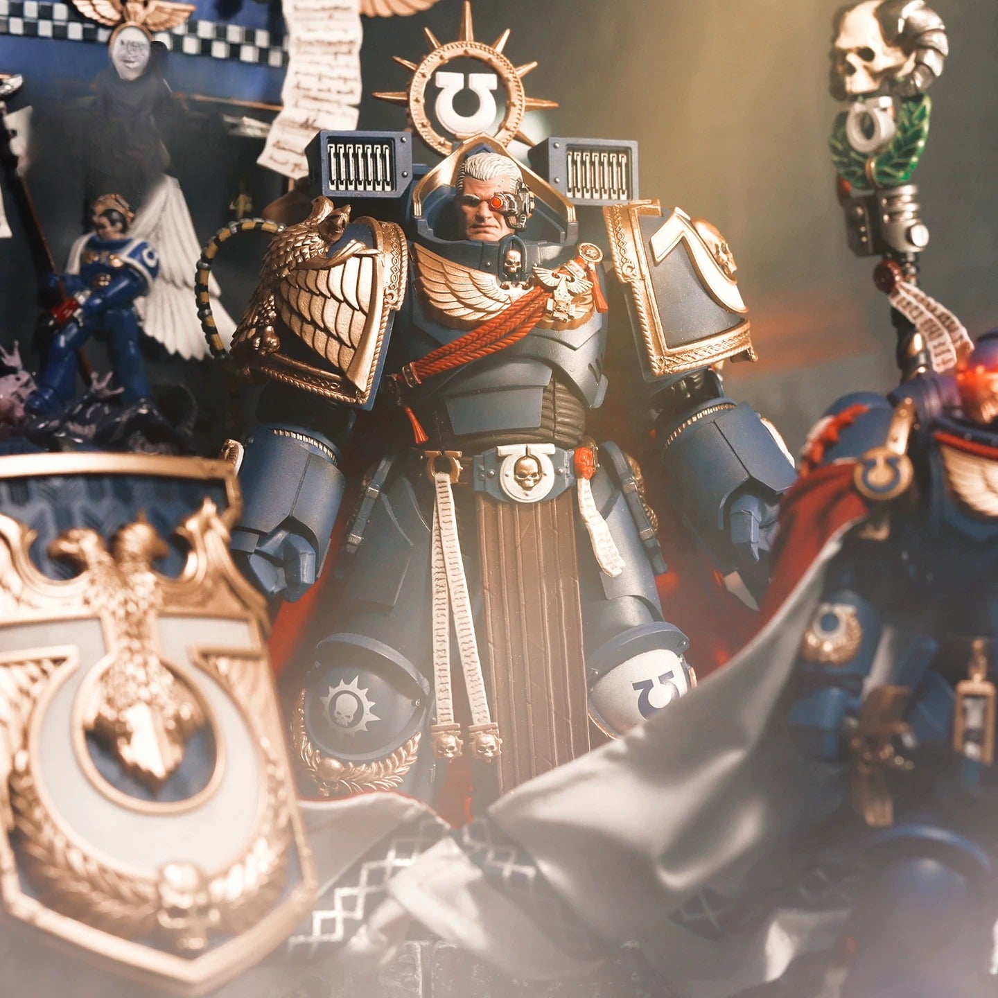 Replacement Cape for 1/18 Action Figure, Custom Cloak for Calgar & Honour Guard
