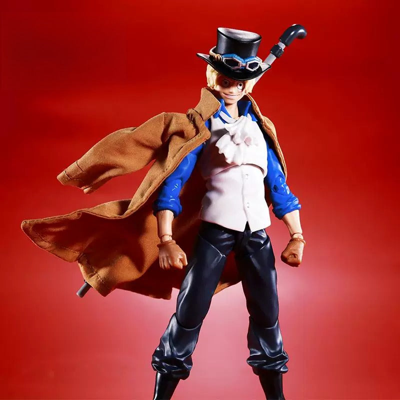 Replacement Coat for 1/12 Action Figure, Soft Goods Cloak for Sabo One Piece
