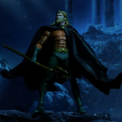 Replacement Cape for 7 Inch Action Figure, Soft Goods Custom Cloak for Aquaman Endless Winter DC Figure