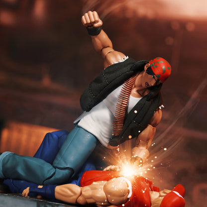 Replacement Cloth Set for 1/12 Action Figure, Soft Goods Outfit for Ralf Jones KOF '98