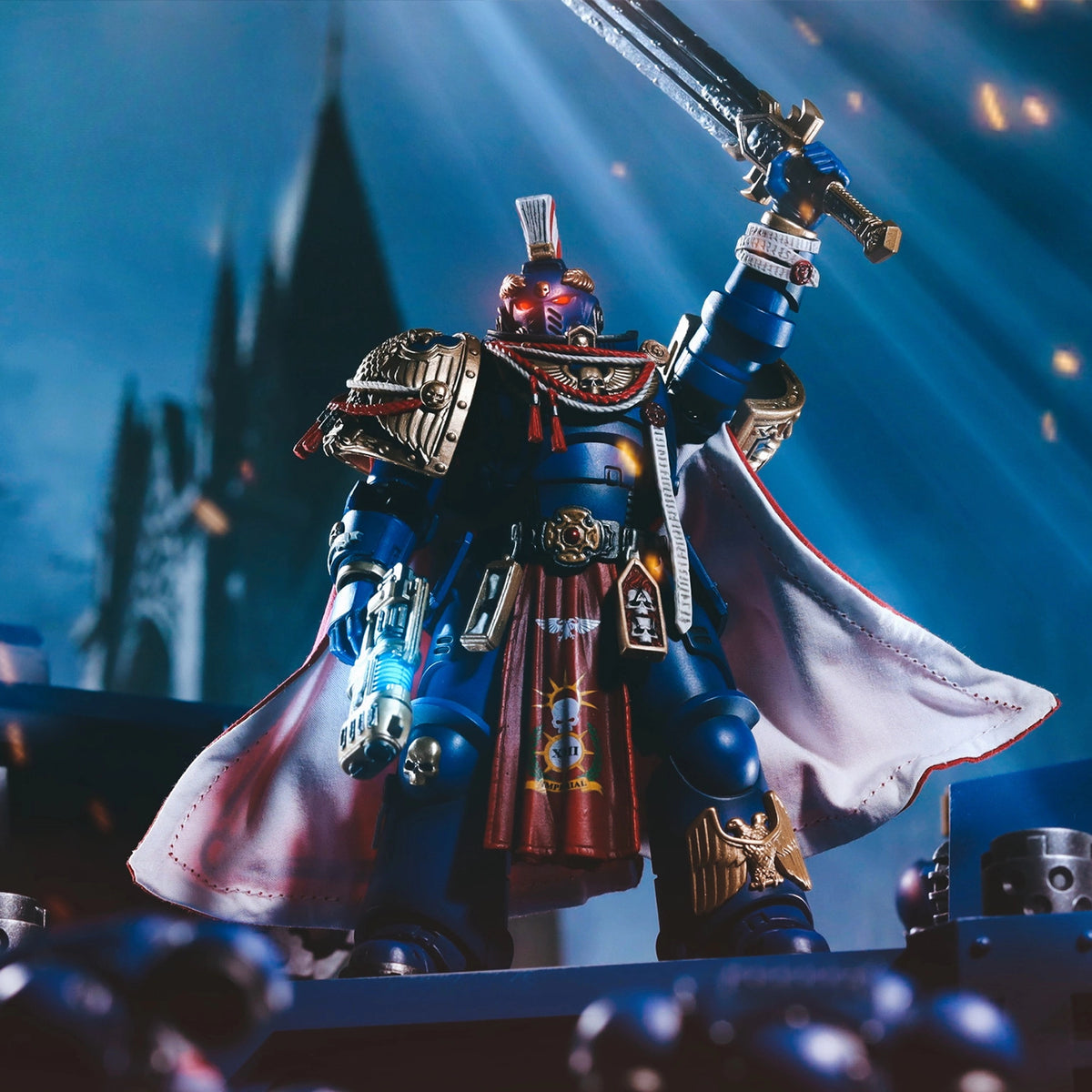 Replacement Cape for 1/18 Action Figure, Upgrade Cloak with Purity Seal for Ultramarines