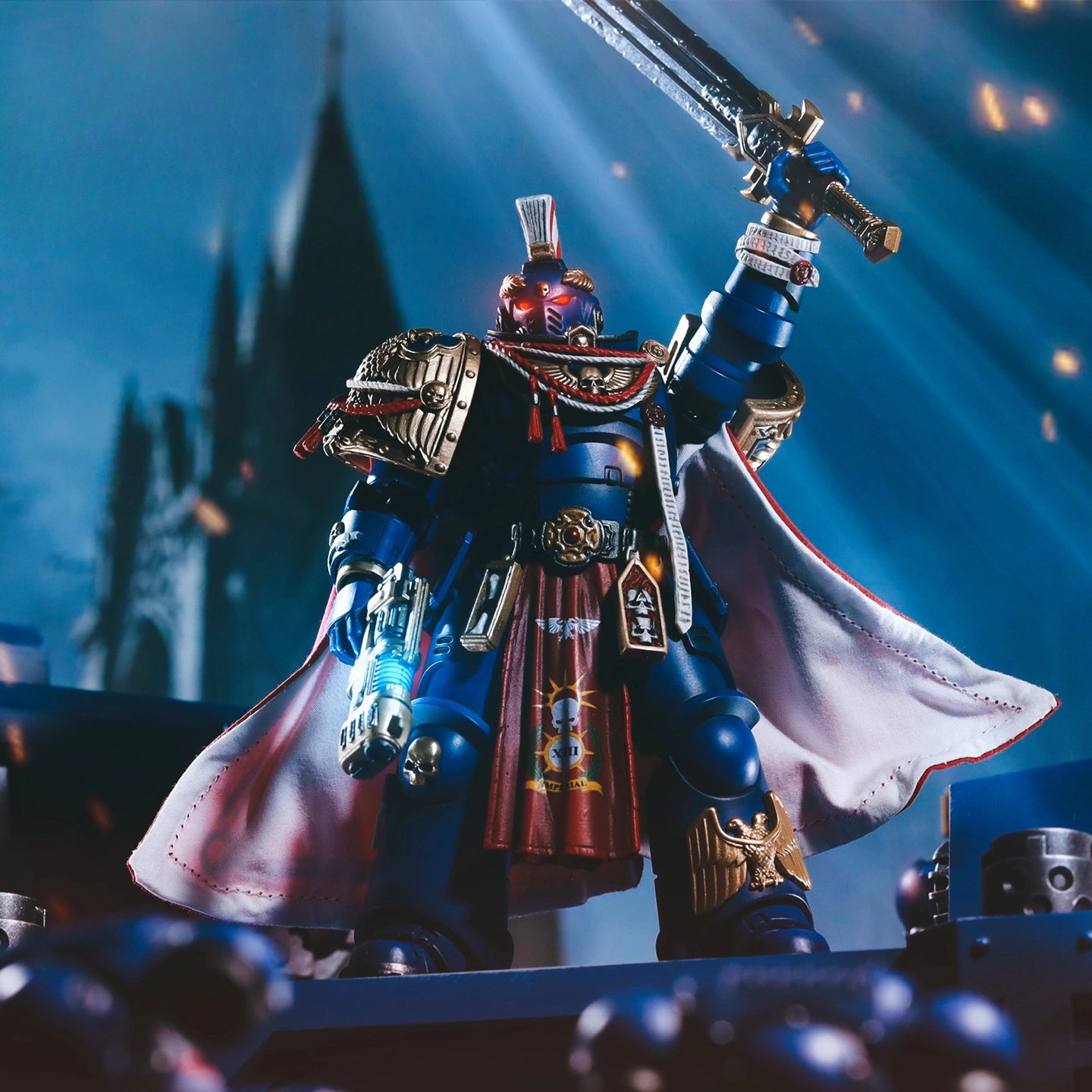 Replacement Cape for 1/18 Action Figure, Upgrade Cloak with Purity Seal for Ultramarines