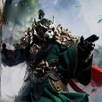 Replacement Cape for 7 Inch Action Figure, Chinese Style Cloak for Panda General Wu Qinglong