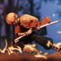 Ersatz-Haori für 1/12 Actionfigur, Umhang aus Stoff für Zenitsu Agatsuma Demon Slayer