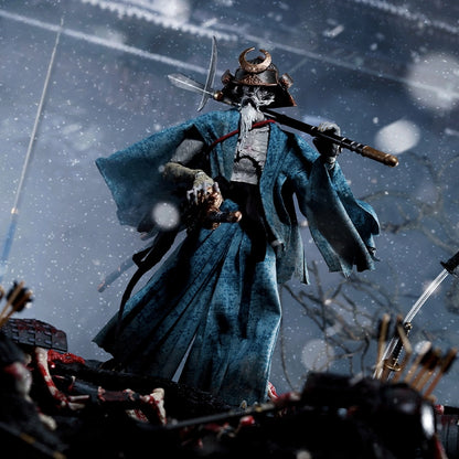 Replacement Ronin Outfit for 1/12 Action Figure, Soft Goods Samurai Costume for Kensai the Nameless One
