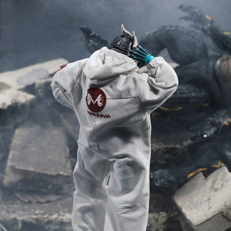 Replacement Protective Suit for 1/12 Action Figure, Soft Goods Outfit for Reno Ichikawa Kaiju No. 8