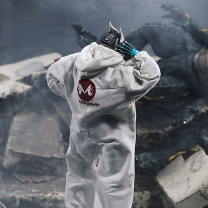 Replacement Protective Suit for 1/12 Action Figure, Soft Goods Outfit for Reno Ichikawa Kaiju No. 8