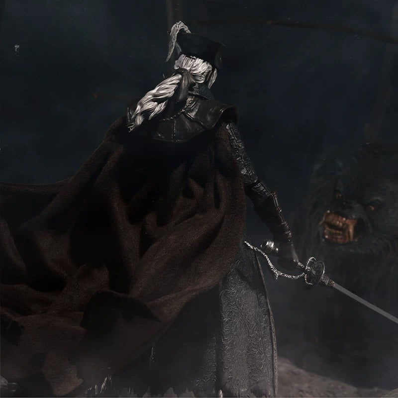 Replacement Cape for 1/12 Action Figure, Soft Goods Cloak for Lady Maria Bloodborne
