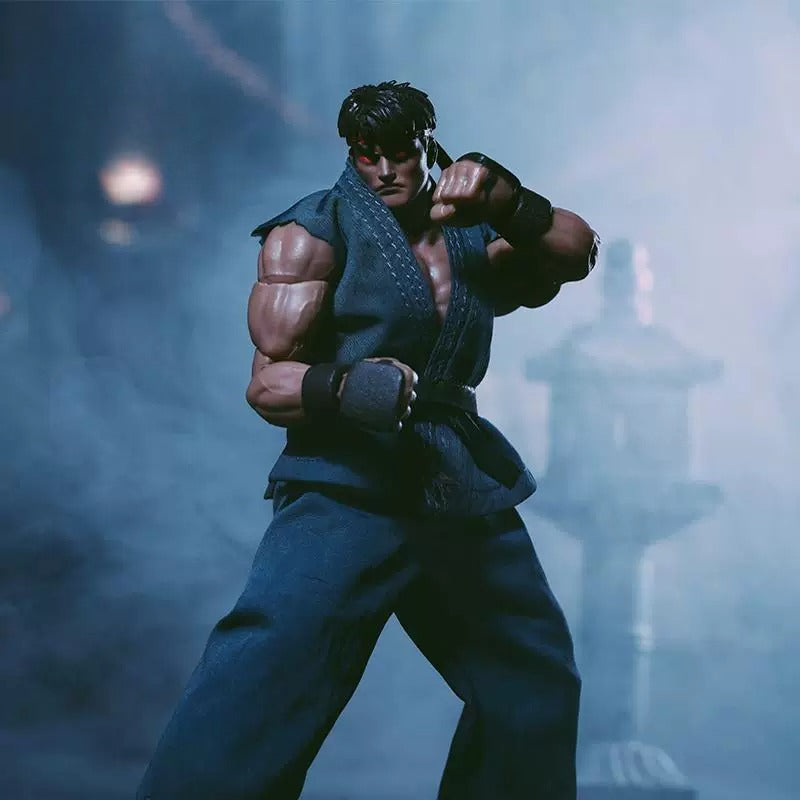 Replacement Cloth Set for 1/12 Action Figure, Soft Goods Gi Outfit for Ryu Street Fighter II