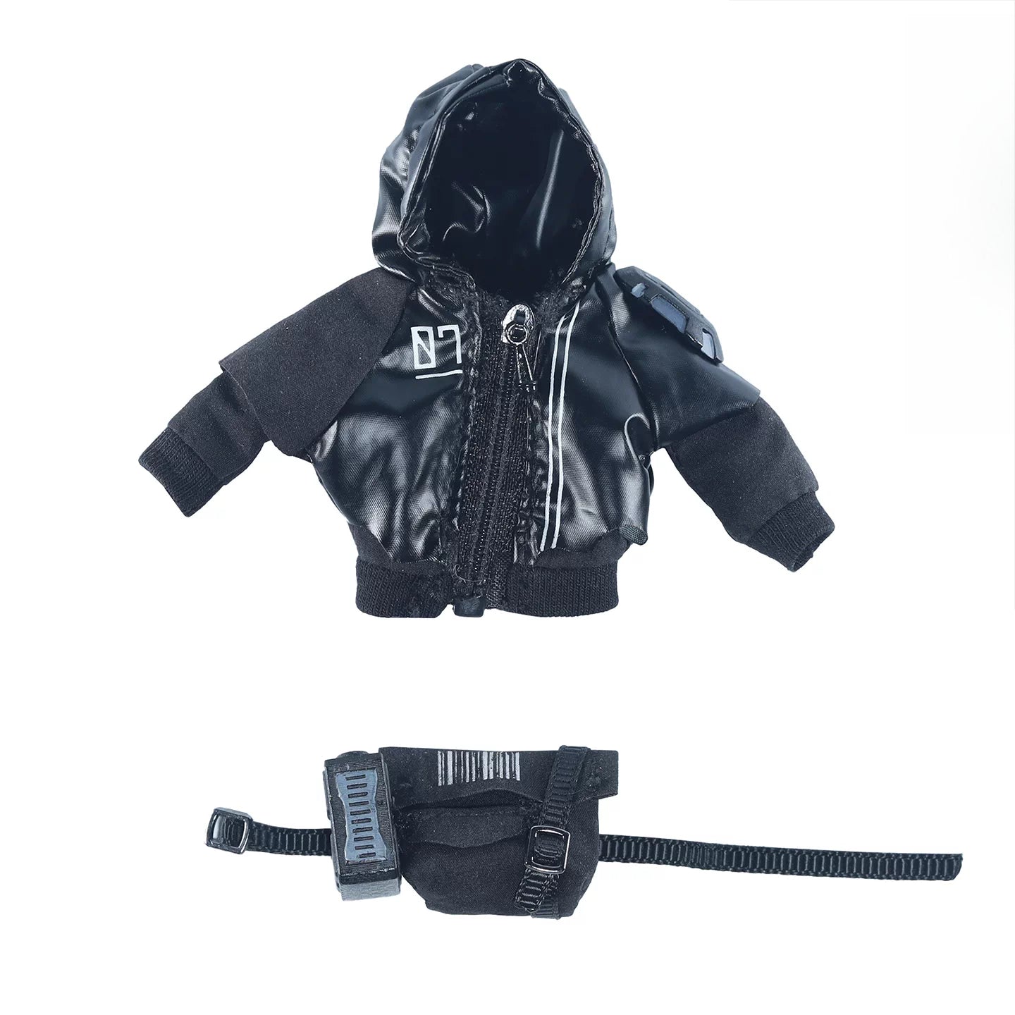 Replacement Cloth Set for 1/12 Action Figure, Soft Goods Outfit for Black Rock Shooter 6 Inch